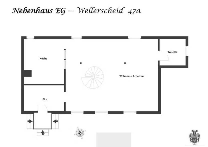 Romantisches Hofanwesen mit 4 Wohnhäuser, Reitplatz und Stall