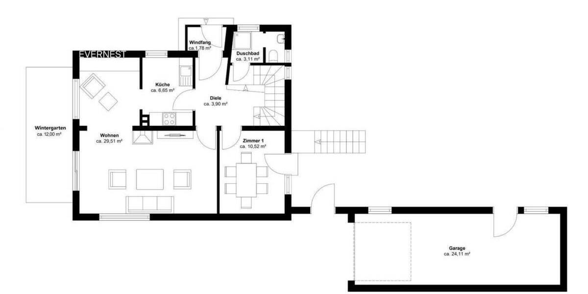 Einfamilienhaus Bergisch Gladbach Lückerath - 5 Zimmer, 121 m&sup2;, 640.000&euro; | Angebot:25109345