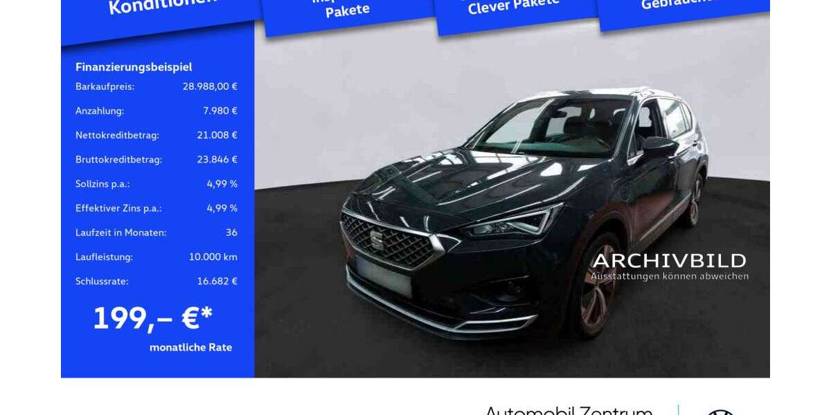 Seat Tarraco 53.390 km 28.988 &euro; Leverkusen 51379