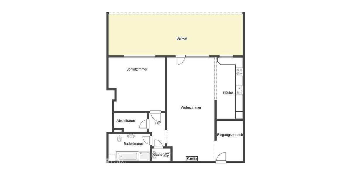 Etagenwohnung Lohmar - 2 Zimmer, 89 m&sup2;, 259.000&euro; | Angebot:25773341