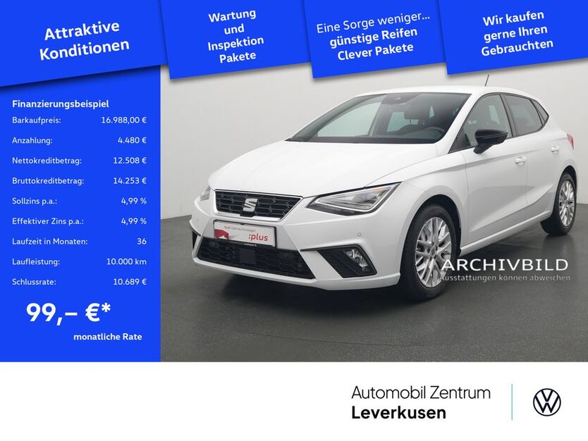 Seat Ibiza 19.465 km 16.988 € Leverkusen 51379