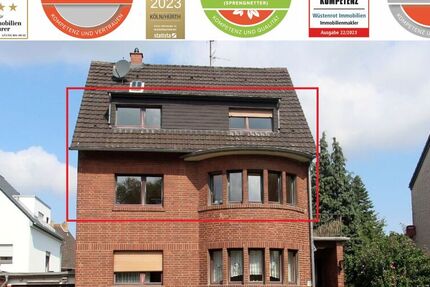 Stilvoll wohnen auf zwei Etagen – Maisonette-Wohnung mit 6 Zimmern, 2 Balkonen und Wintergarten in Hürth-Gleuel!
