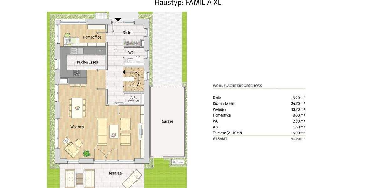 Einfamilienhaus Leverkusen Steinbüchel - 6 Zimmer, 171 m&sup2;, 856.000&euro; | Angebot:25263041