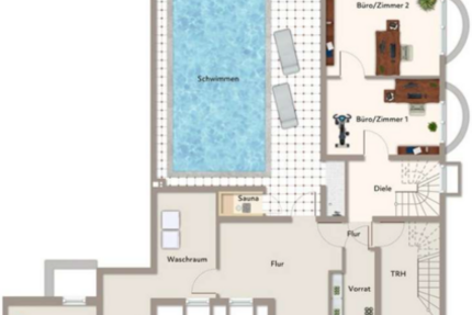 Haus Köln Porz - 9 Zimmer, 296 m&sup2;, 1.290.000&euro; | Angebot:25756799