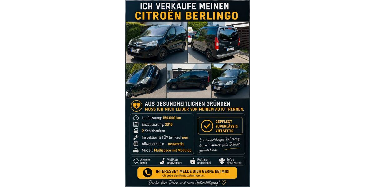 Citroen Berlingo 150.000 km 5.990 &euro; Köln 51065