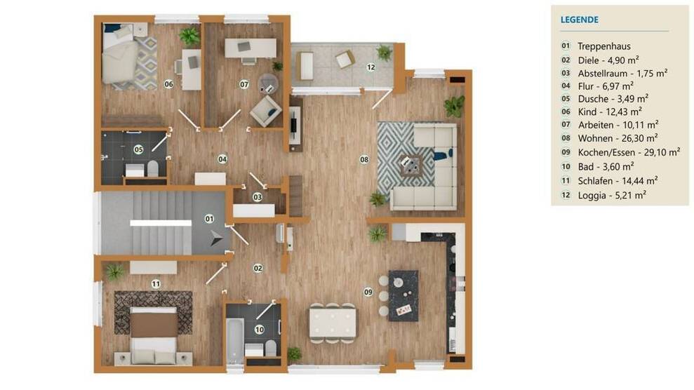 Stilvoll modernisiert - bereit für Ihr neues Zuhause