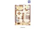 Etagenwohnung Köln Weiden - 2 Zimmer, 62 m&sup2;, 200.000&euro; | Angebot:25685852