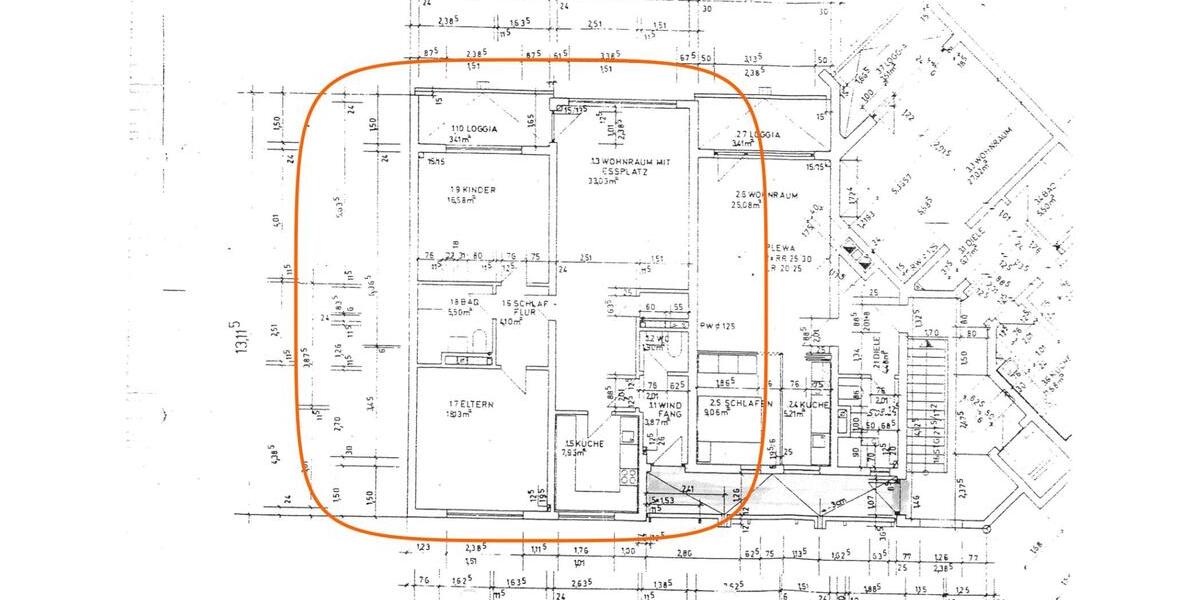 Etagenwohnung Solingen Ohligs - 3 Zimmer, 95 m&sup2;, 279.000&euro; | Angebot:27126247