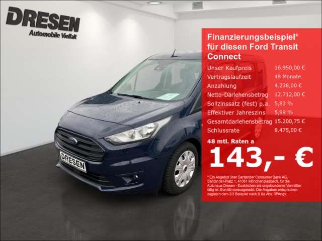 Ford Transit Connect 45.000 km 16.950 € Euskirchen 53881