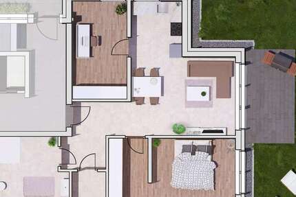 Wohnung zum Kaufen in Bornheim 375.000 € 68.22 m² 3 zimmer