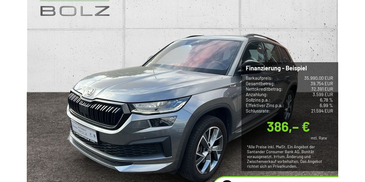 Skoda Kodiaq 54.520 km 35.990 &euro; Pulheim-Brauweiler 50259