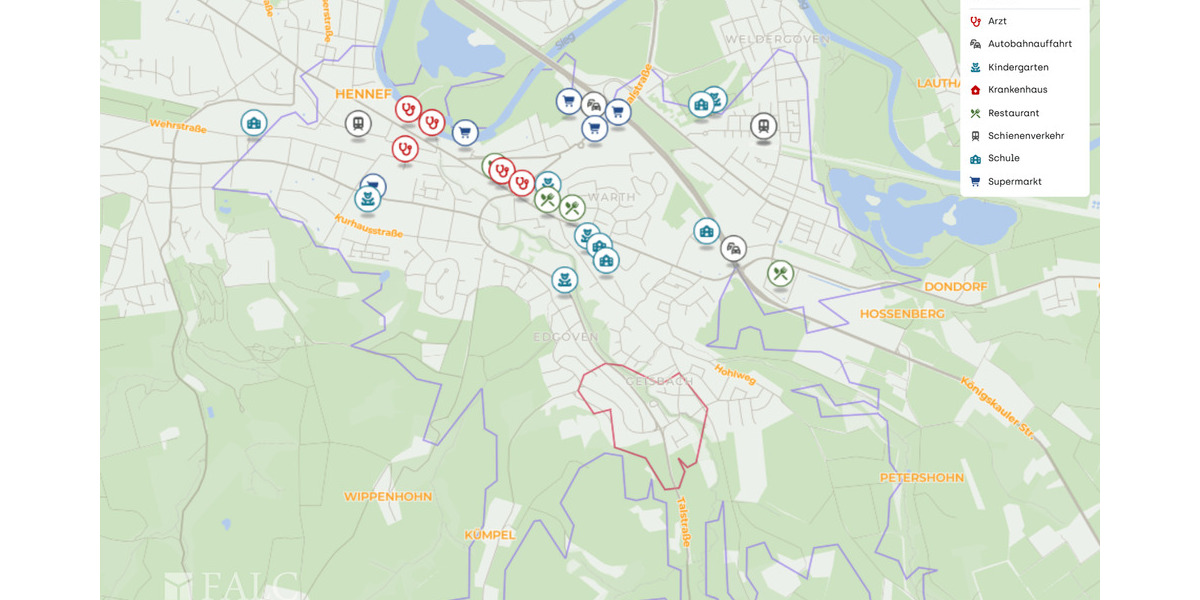Etagenwohnung Hennef (Sieg) Hennef - 3 Zimmer, 69 m&sup2;, 269.000&euro; | Angebot:26291196