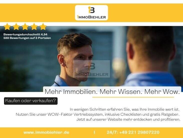 Etagenwohnung Köln Buchheim - 3 Zimmer, 68 m&sup2;, 229.000&euro; | Angebot:25664320