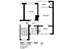 Etagenwohnung Langenfeld (Rheinland) - 2 Zimmer, 53 m&sup2;, 554&euro; | Angebot:26275231