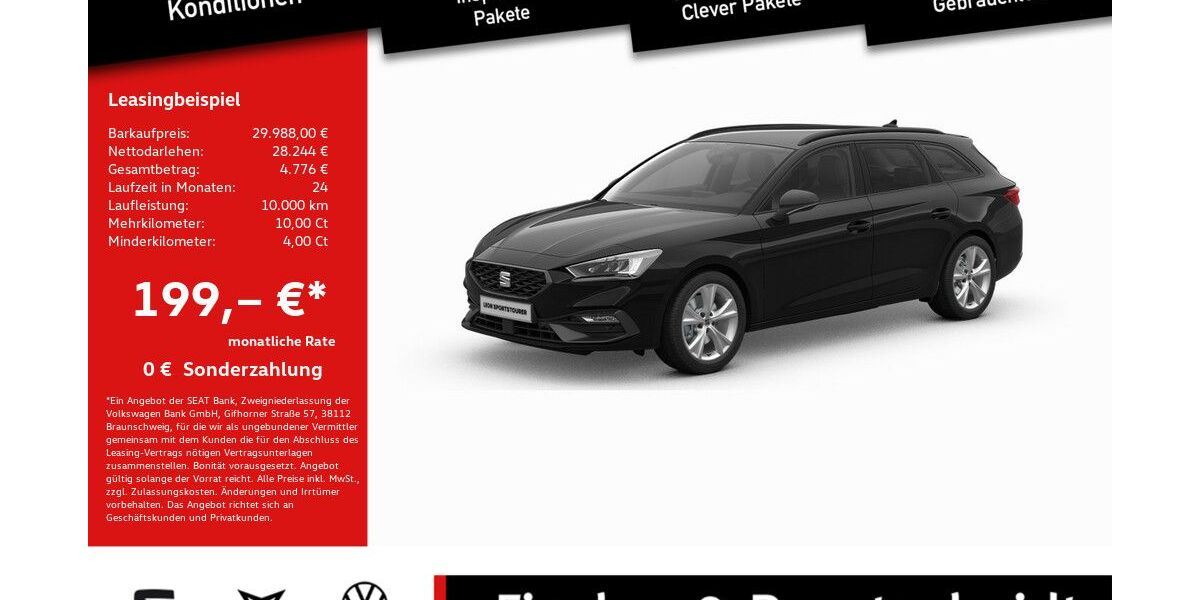 Seat Leon 18.546 km 29.988 &euro; Lohmar 53797