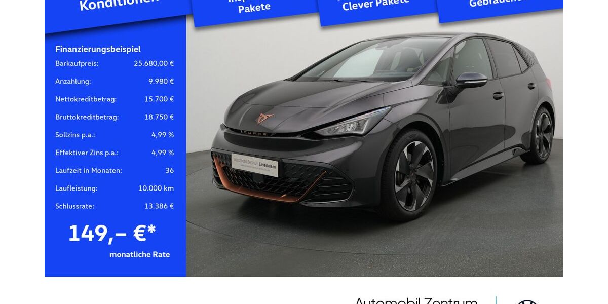 Cupra Born 18.724 km 23.980 € Leverkusen 51379