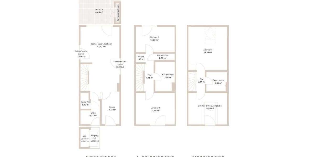 Reihenhaus Kerpen Balkhausen - 5 Zimmer, 145 m&sup2;, 2.640&euro; | Angebot:25449520