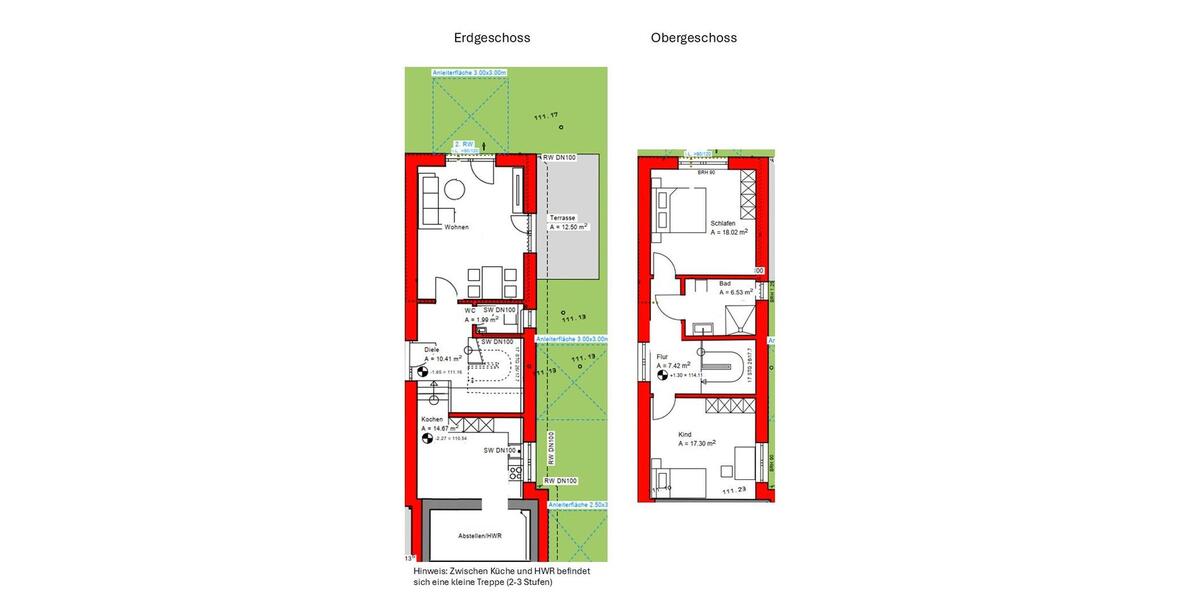 Maisonettenwohnung Nörvenich - 3.5 Zimmer, 117 m&sup2;, 1.518&euro; | Angebot:26220391