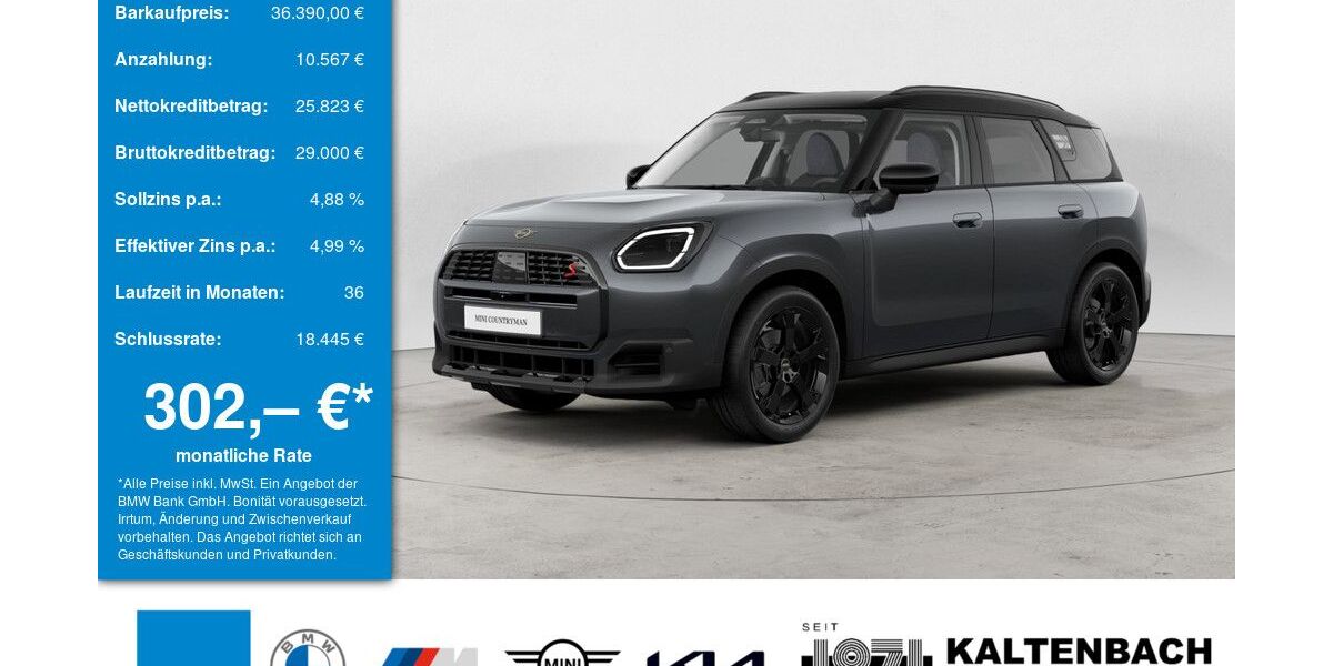 Mini Countryman S (Cooper) 13.784 km 36.390 &euro; Overath-Vilkerath 51491