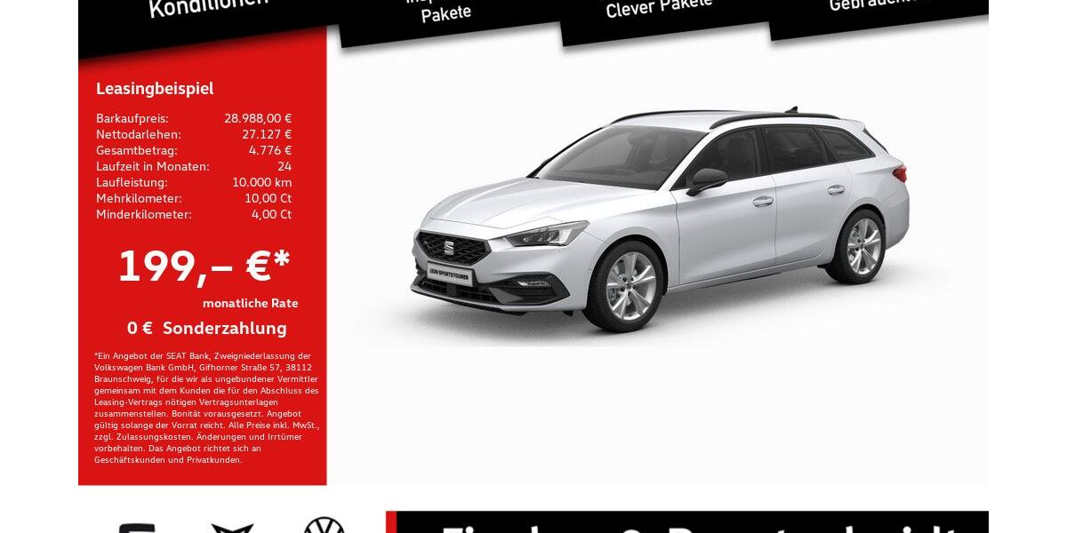 Seat Leon 11.268 km 28.988 &euro; Lohmar 53797