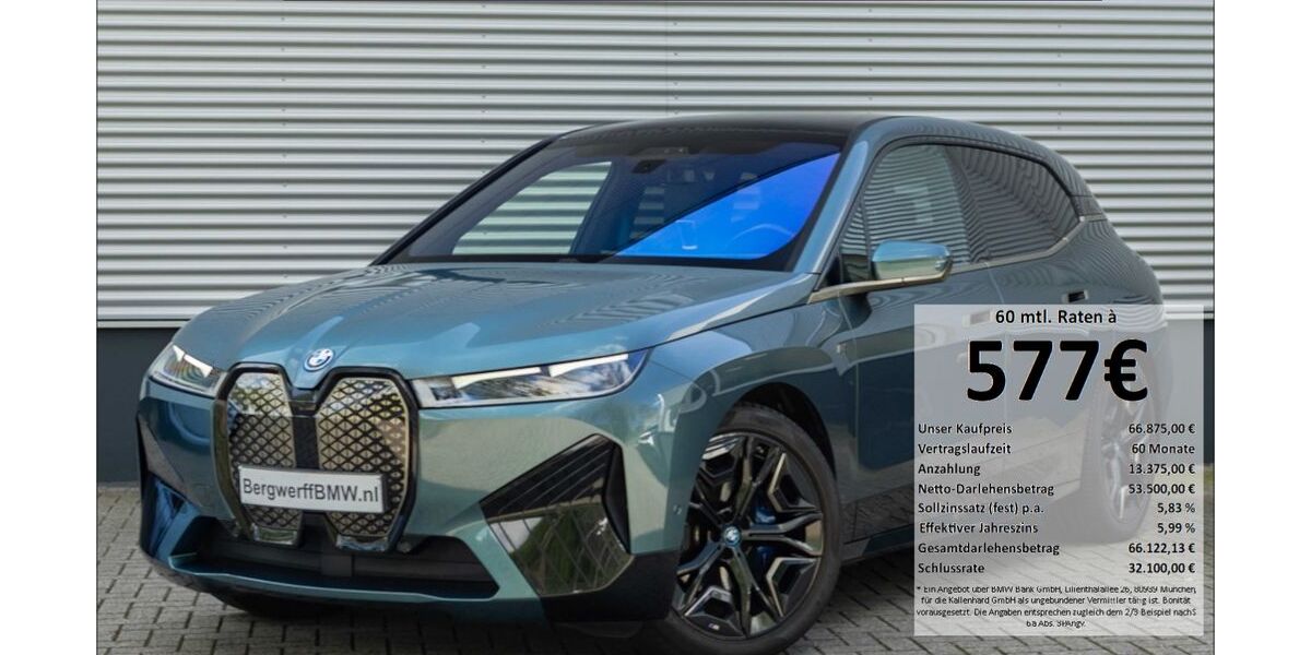 BMW iX 80.132 km 66.875 € Köln 51149