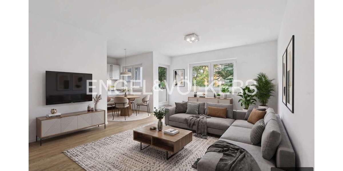 Etagenwohnung Köln Nippes - 2 Zimmer, 63 m&sup2;, 330.000&euro; | Angebot:26882366