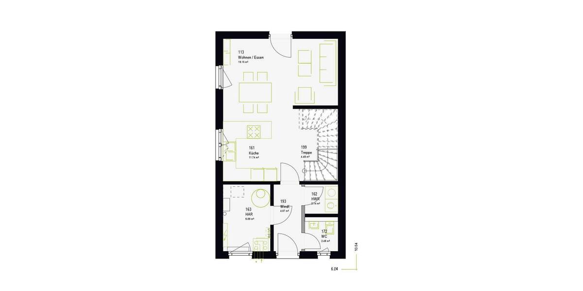 Einfamilienhaus Bergheim Oberaußem - 6 Zimmer, 126 m&sup2;, 488.998&euro; | Angebot:26790006