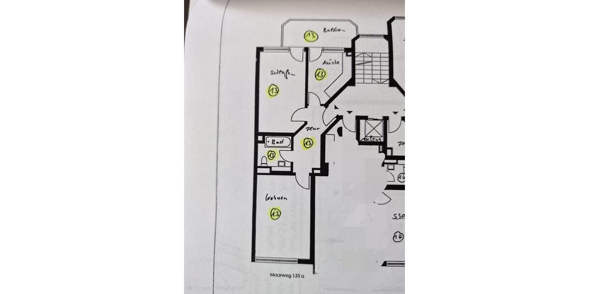 Etagenwohnung Köln Ehrenfeld - 2 Zimmer, 57 m&sup2;, 325.000&euro; | Angebot:27071945