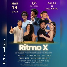 Ritmo X - Salsa Cubana X Bachata Sensual 14.03.2026 La Danza