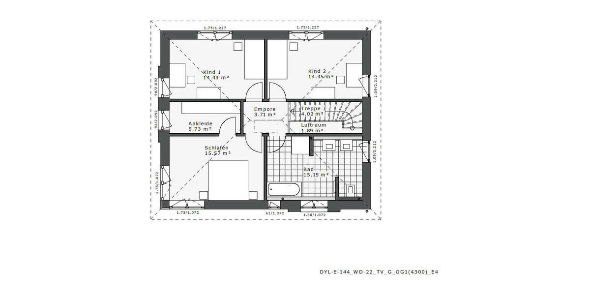 Einfamilienhaus Bonn Holzlar - 5 Zimmer, 123 m&sup2;, 600.375&euro; | Angebot:26344474