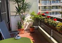 3 Zimmer Wohnung, voll möbliert.