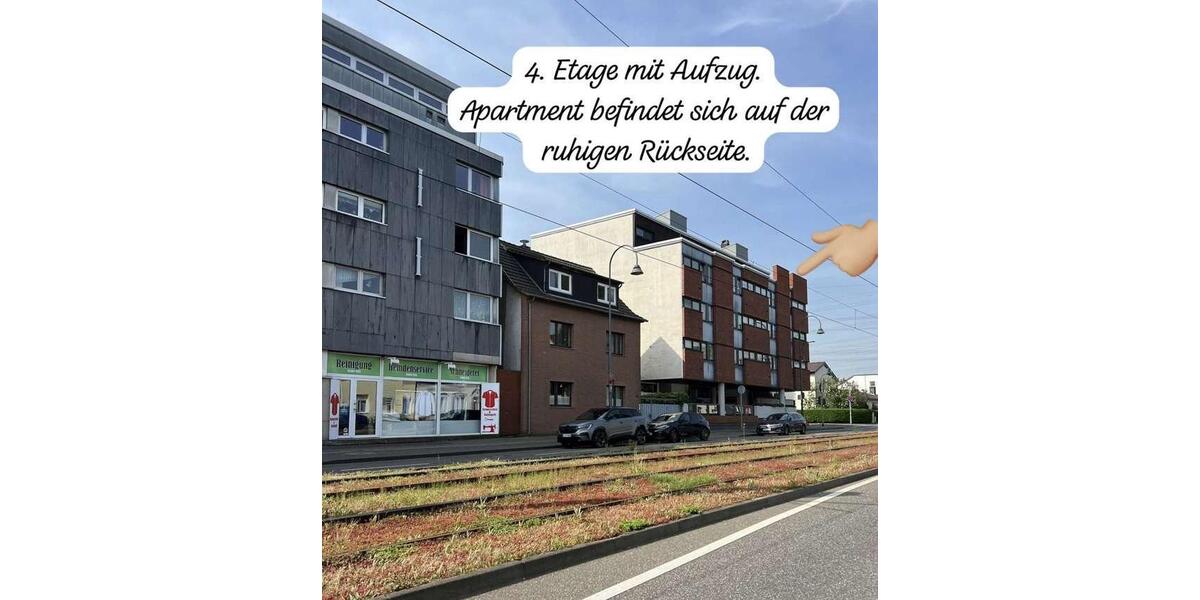 Hochwertig möbliertes 1-Zimmer-Apartment, großer Südbalkon 1 zimmer