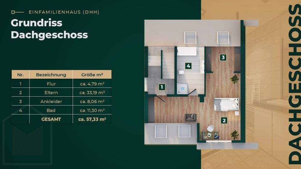 Einfamilienhaus (DHH) Neubau Top-Energieeffizienz in grüner Stadtrandlage 