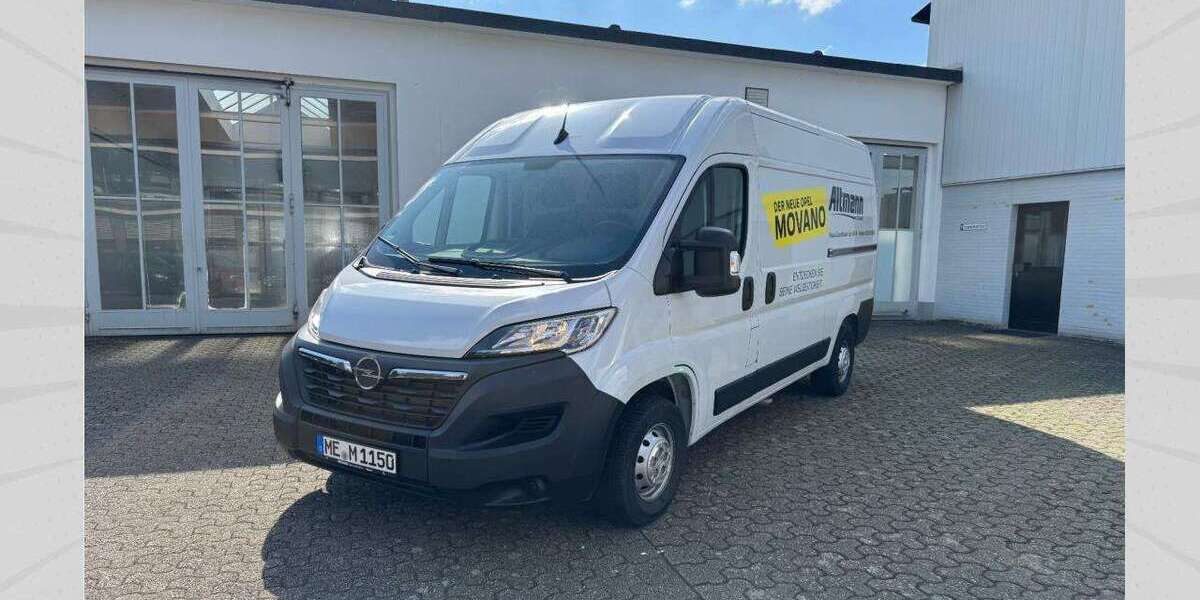 Opel Movano 6.000 km 36.980 € Haan 42781