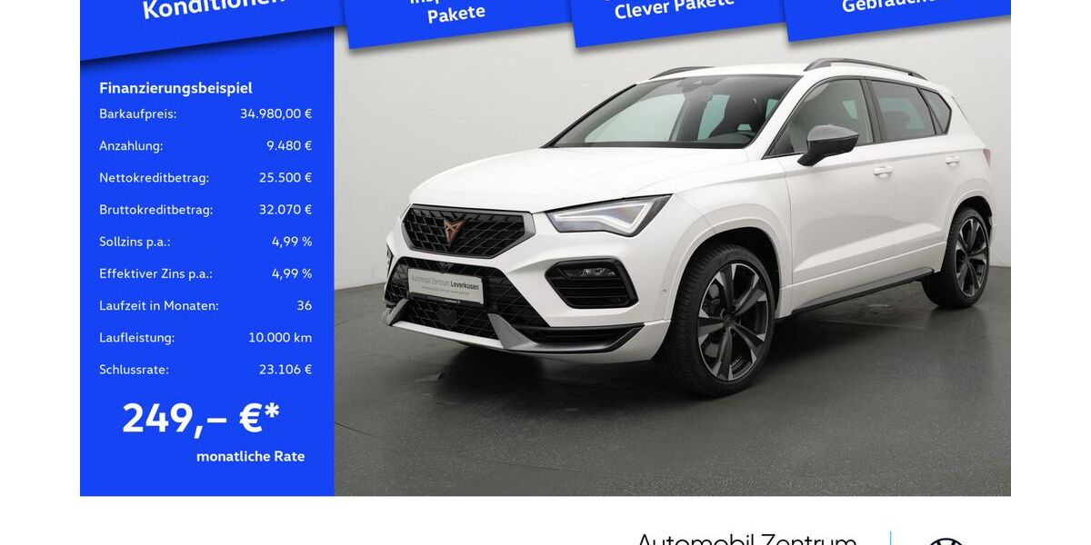 Cupra Ateca 4.979 km 31.980 € Leverkusen 51379