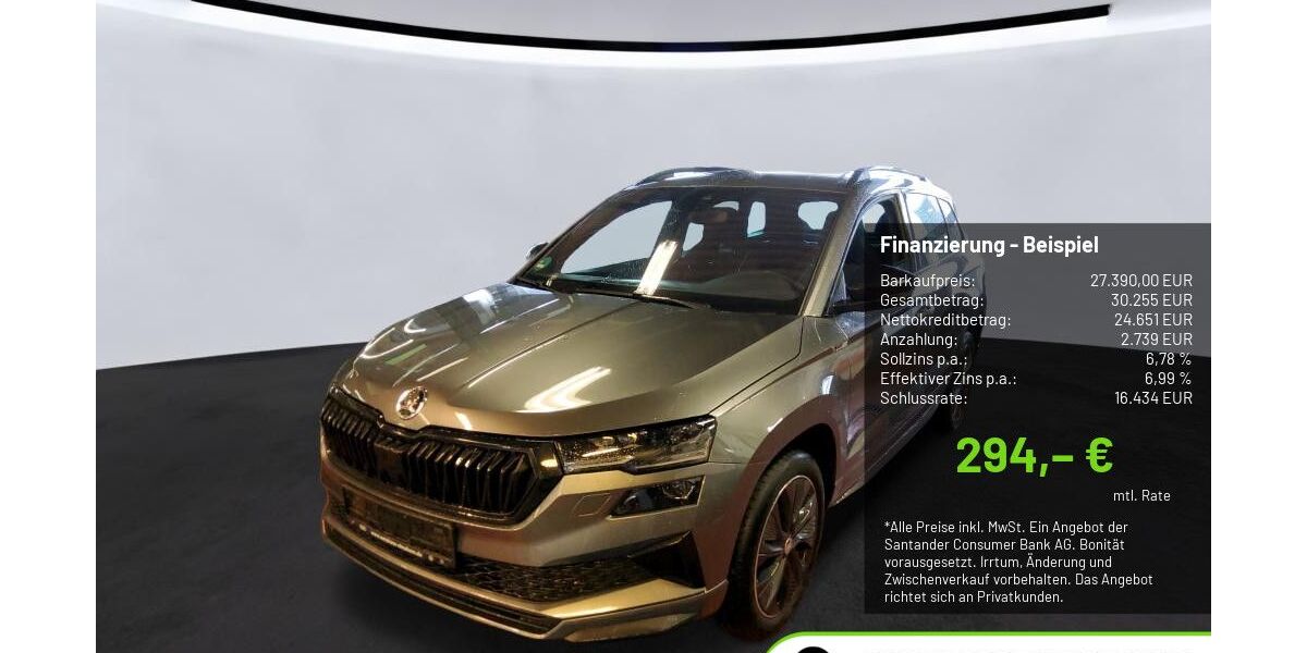 Skoda Karoq 61.101 km 27.390 &euro; Pulheim-Brauweiler 50259