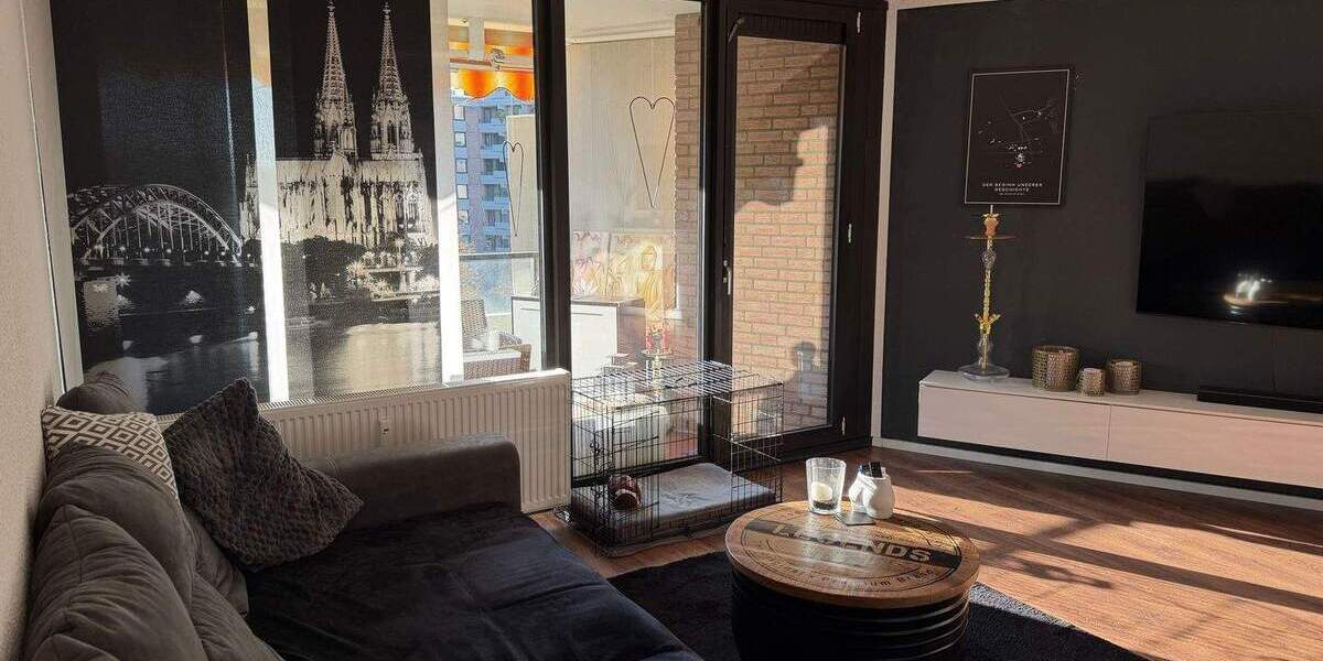 Hochwertig sanierte 3-Zimmer-Wohnung mit 2 Balkonen und 2 Badezimmern in Köln-Westhoven 3 zimmer