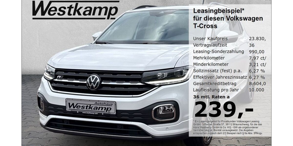 VW T-Cross 37.900 km 23.490 &euro; Frechen 50226
