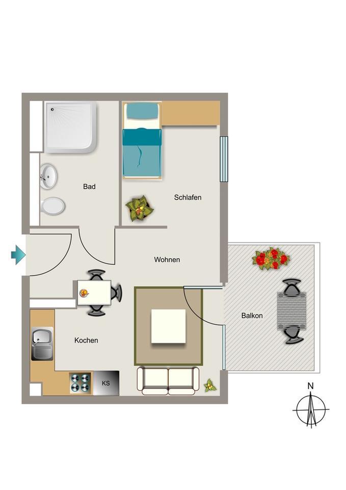 Gute Laune kann man jetzt mieten! VIVAWEST zimmer