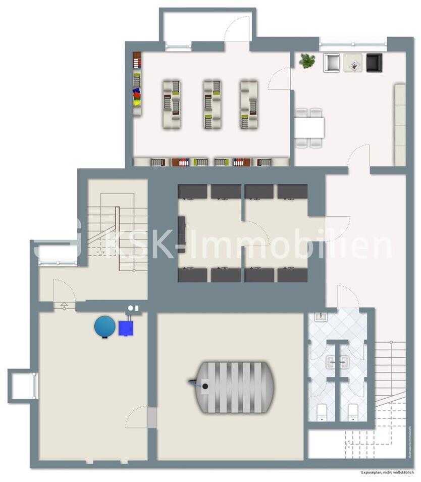 Interessante Gewerbefläche in zentraler Lage von Bedburg-Kirchherten! zimmer