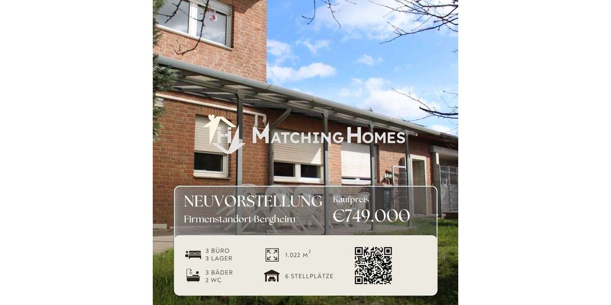 Gewerbeobjekt Bergheim - 749.000&euro; | Angebot:26258055