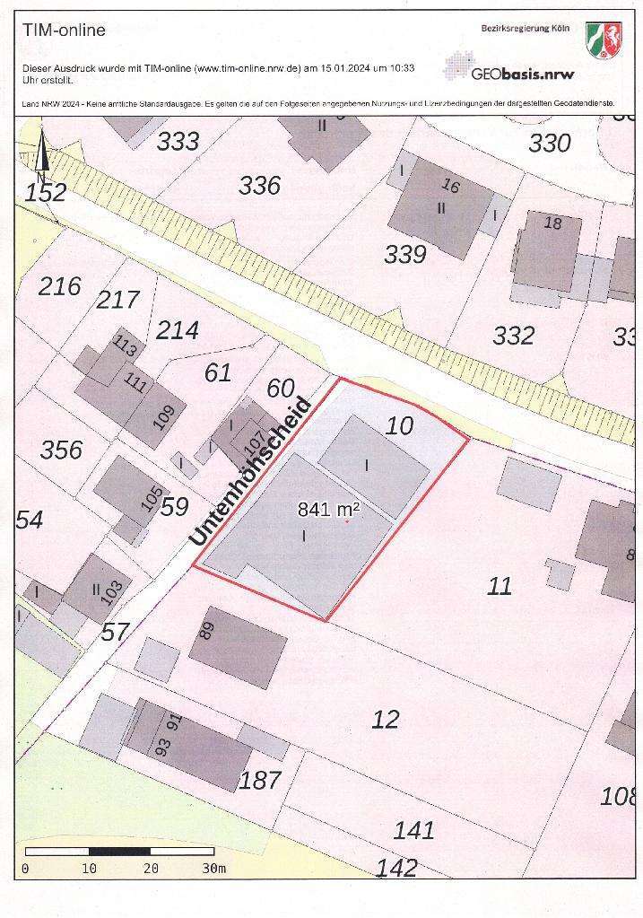 Grundstück zu verkaufen in Solingen 339.000 € 841 m² zimmer