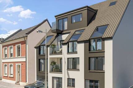 Exklusives Wohnen im 1. Obergeschoss: Moderne Neubauwohnung in Köln RathHeumar 2 zimmer