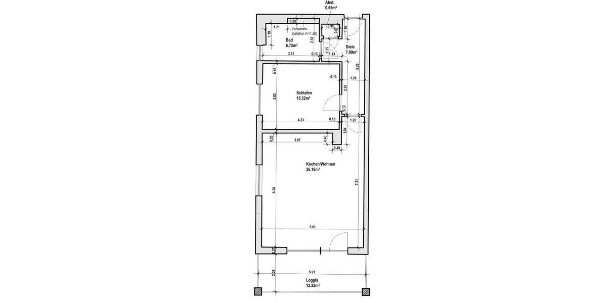 Etagenwohnung Weilerswist - 2 Zimmer, 73 m&sup2;, 950&euro; | Angebot:27547850
