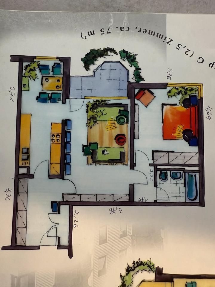 2,5 Zimmer Wohnung zentral gelegen in Refrath