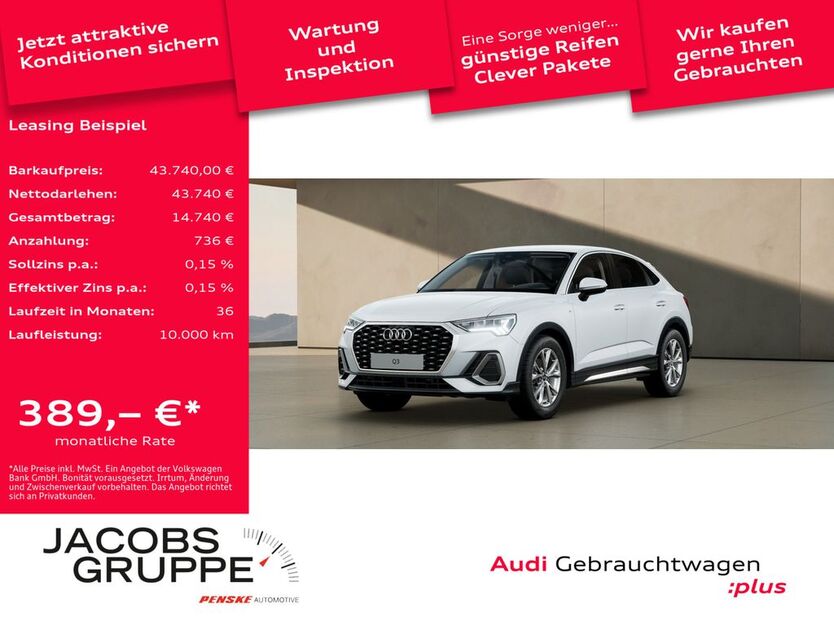 Audi Q3 5.235 km 42.420 € Bergheim 50126
