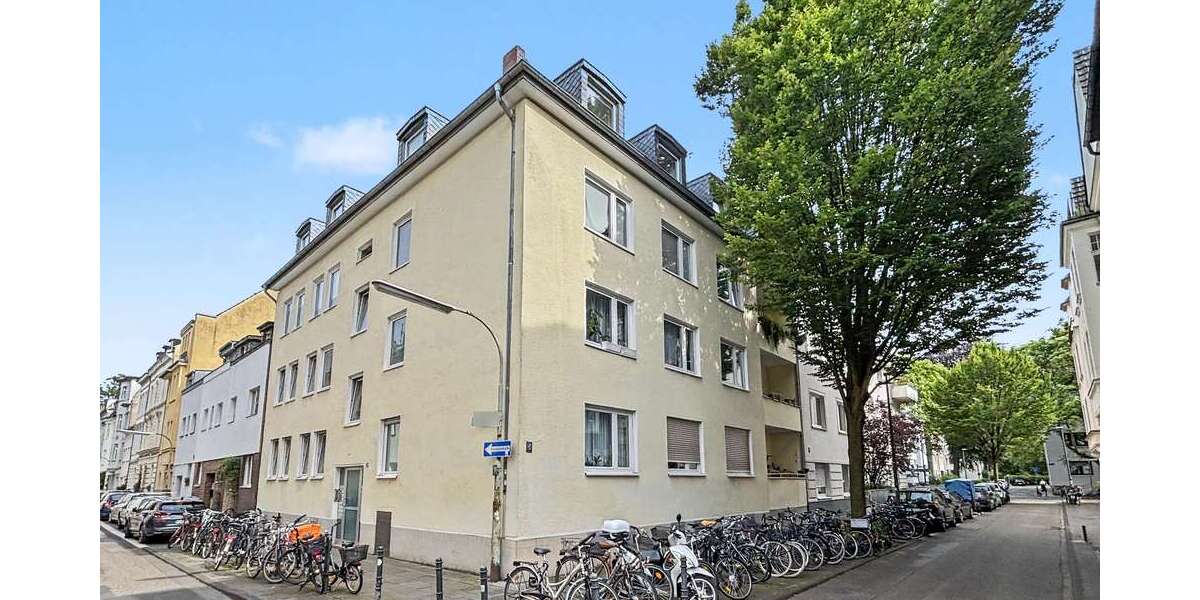 Etagenwohnung Köln Nippes - 2 Zimmer, 60 m&sup2;, 295.000&euro; | Angebot:26852346