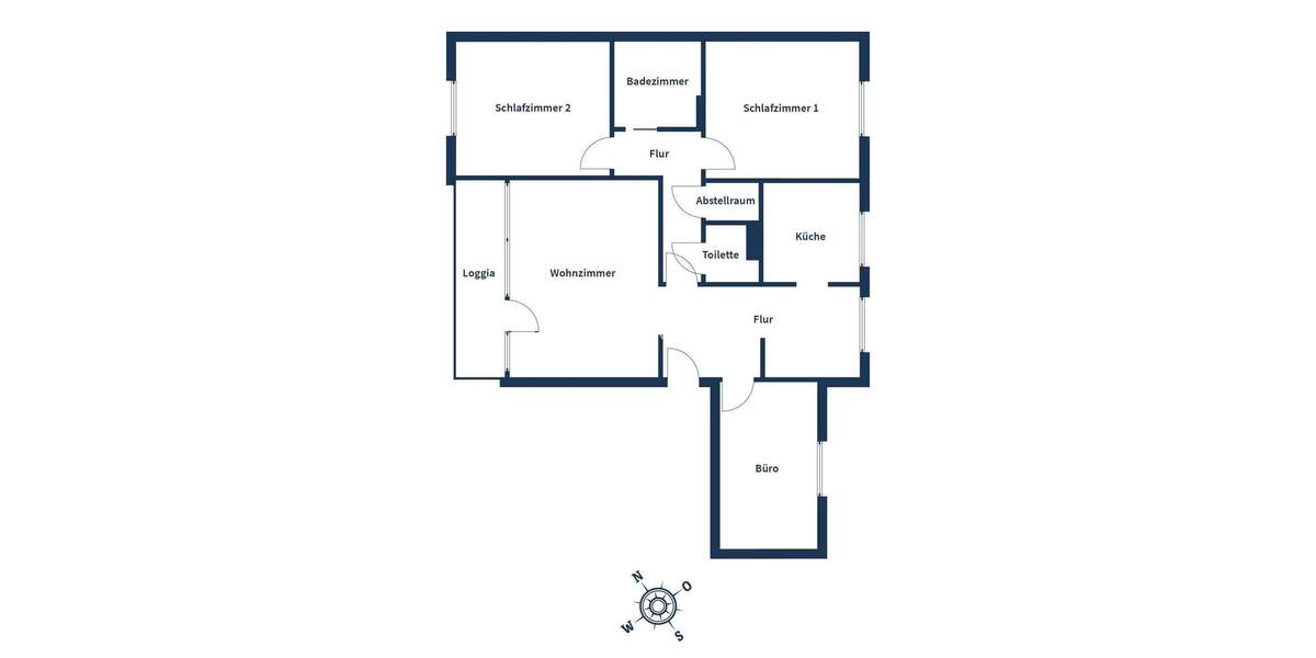 Platz für Ihre Pläne: Großzügige 4-Zimmer-Wohnung mit Aufzug und Panorama-Loggia 4 zimmer