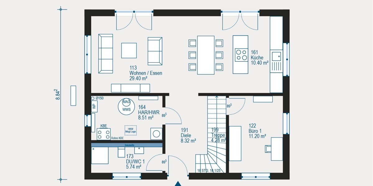 Ihr individuelles Einfamilienhaus - Flexibilität und Komfort nach Ihren Wünschen! - Einfamilienhaus Odenthal | Angebot:27347882