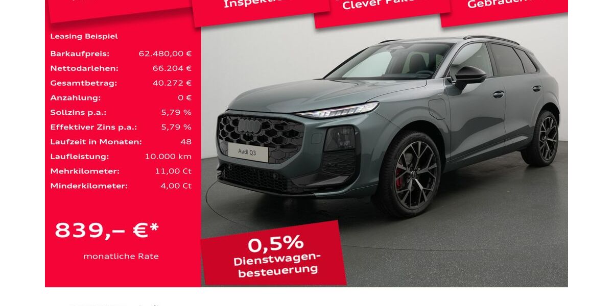 Audi Q3 2.480 km 60.980 &euro; Leverkusen 51373
